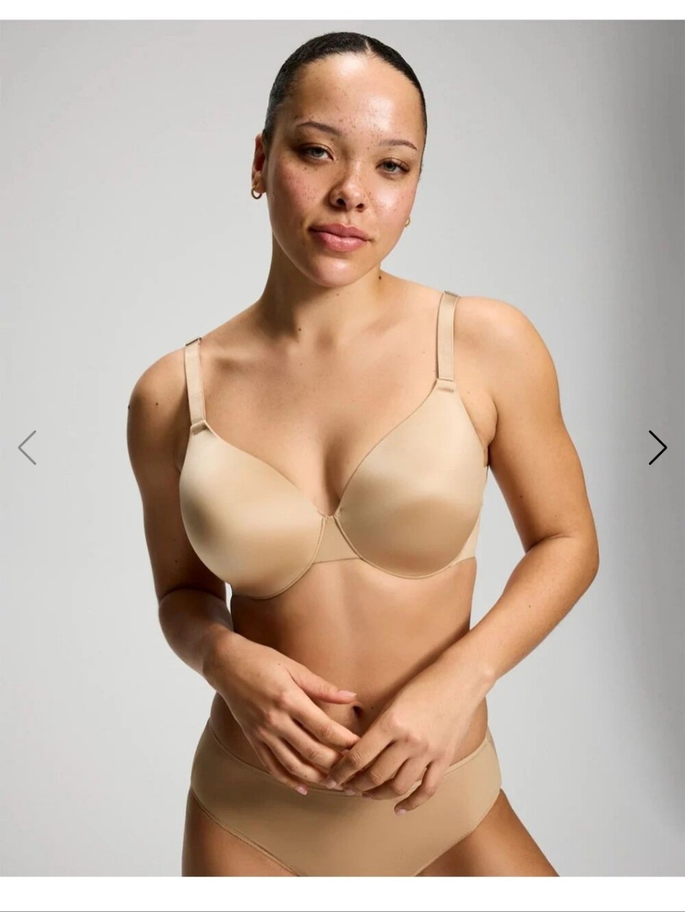 Soma Vanishing Back Full Coverage Bra Size 34DD NWT Color Warm Amber